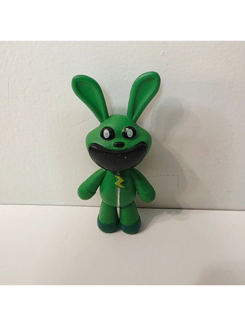 Hoppy Hopscotch Poppy Playtime Green Figure Cake Topper Anthropomorphic Rabbit